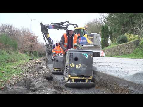 Eau du Ponant. Un chantier de canalisation de 13km entre Plouédern et Guipavas !