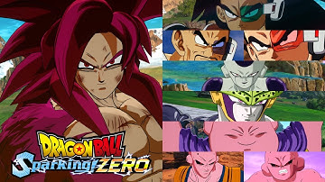 Sparking Zero Mods - Goku (Daima) (SSJ4) VS DBZ Villains