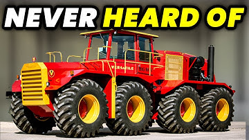 15 WEIRDEST Tractors You Won’t Believe Are Real!