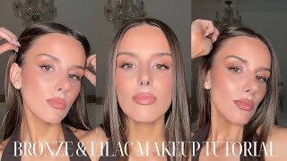 Bronze and Lilac Makeup Tutorial