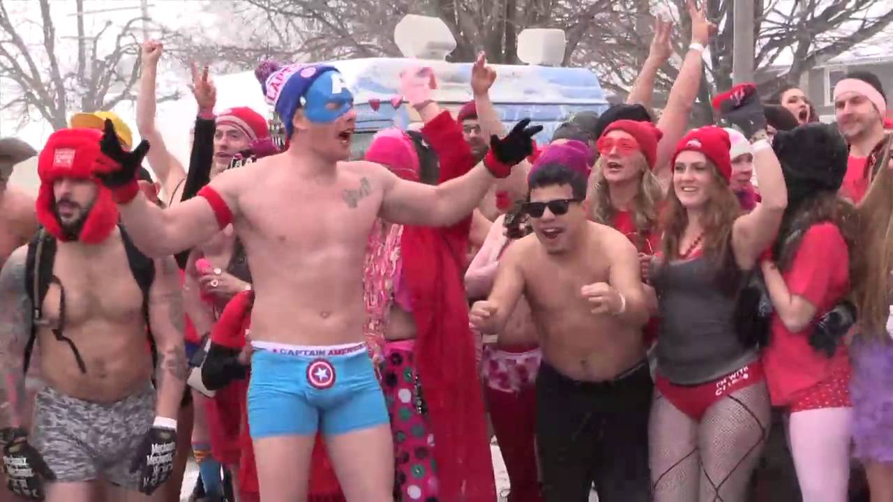 Cupid's Undie Run 2015 in Cleveland YouTube