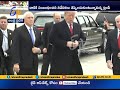 US President Donald Trump reacts to Pulwama terrorist attack