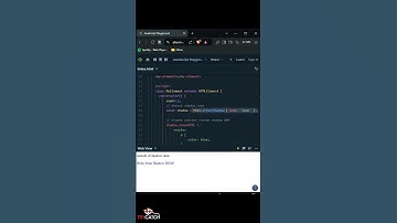 Day 53: Understanding Shadow DOM in JavaScript #JavaScript #WebDevelopment #ShadowDOM
