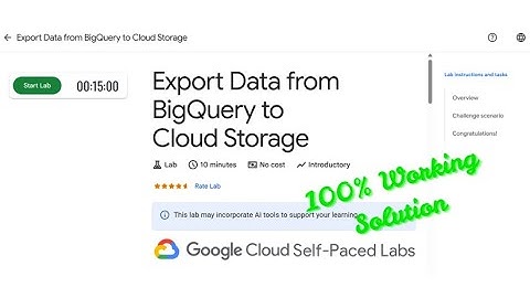 Export Data from BigQuery to Cloud Storage #qwiklabs #cloudskillsboost #googlecloudtraining #2025