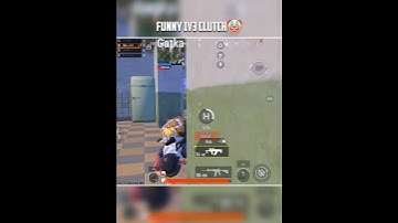 Funny 1v3 Clutch😂😂 Wait For The End❗️ #shorts #shortvideo #bgmi #bgmishorts #pubgmobile #funny
