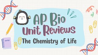 AP Biology Review: Unit 1 Chemistry of Life