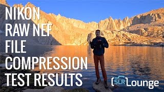 Nikon NEF Raw File Compression Quality Tests
