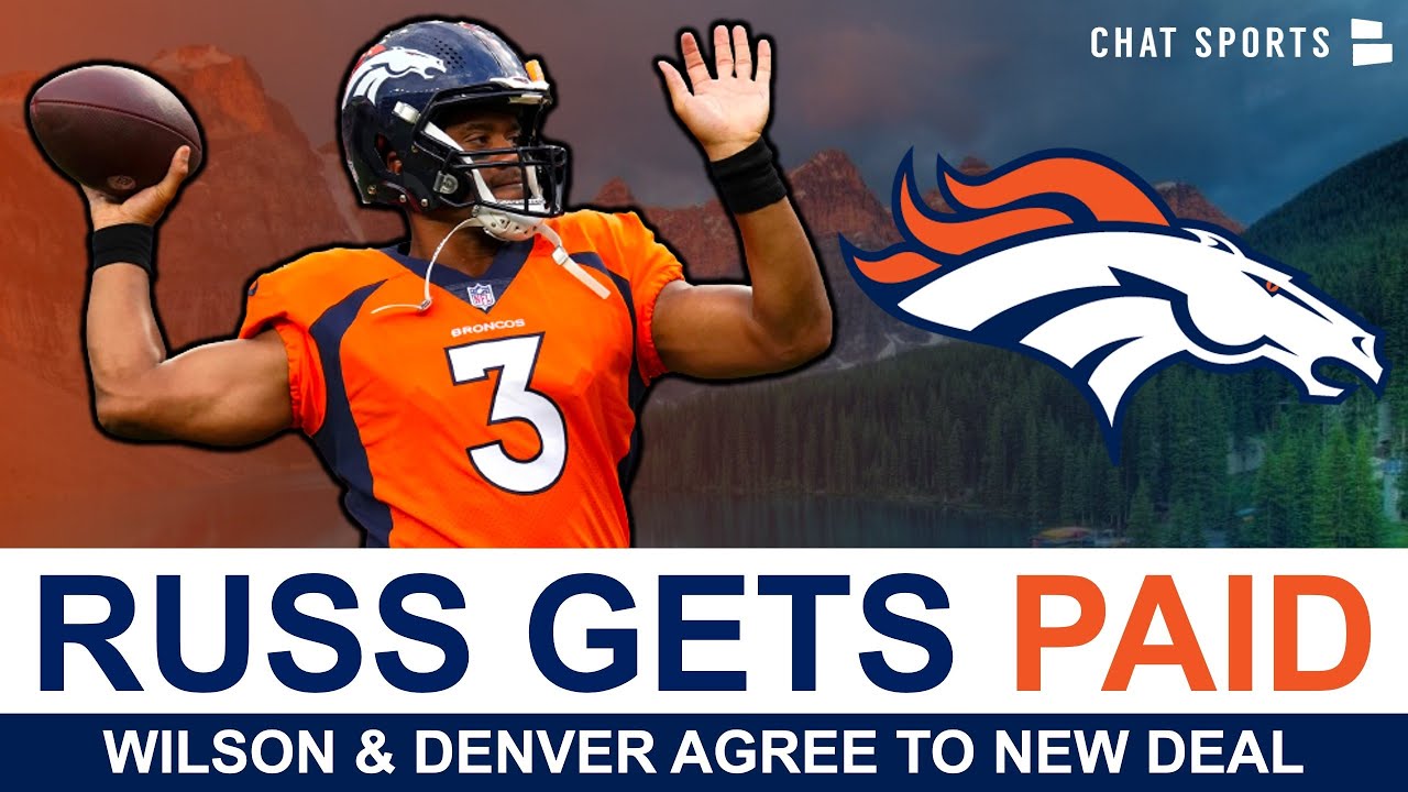 Russell Wilson, Denver Broncos agree to 5-year extension worth ...