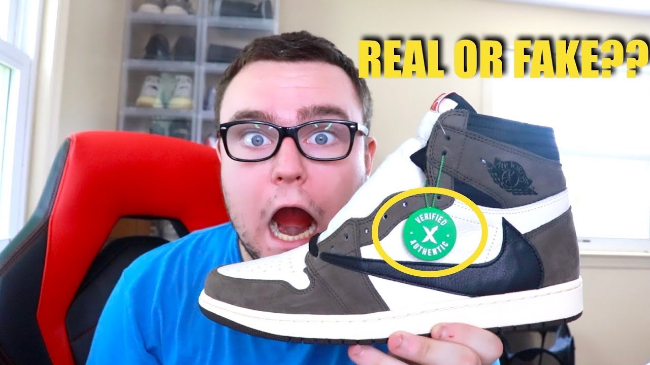 UNBOXING TRAVIS SCOTT JORDAN 1 CACTUS 