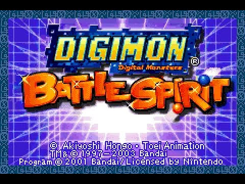 Digimon Battle Spirit (GBA) - Longplay