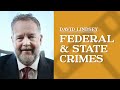 How are federal crimes different from state crimes in CO? Answered by CO Criminal Defense Lawyer | David Lindsey | Englewood, CO | 303-228-2270 | https://www.mdavidlindsey.com/ | https://www.reellawyers.com/attorneys/criminal-defense/denver/david-lindsey/ I am...