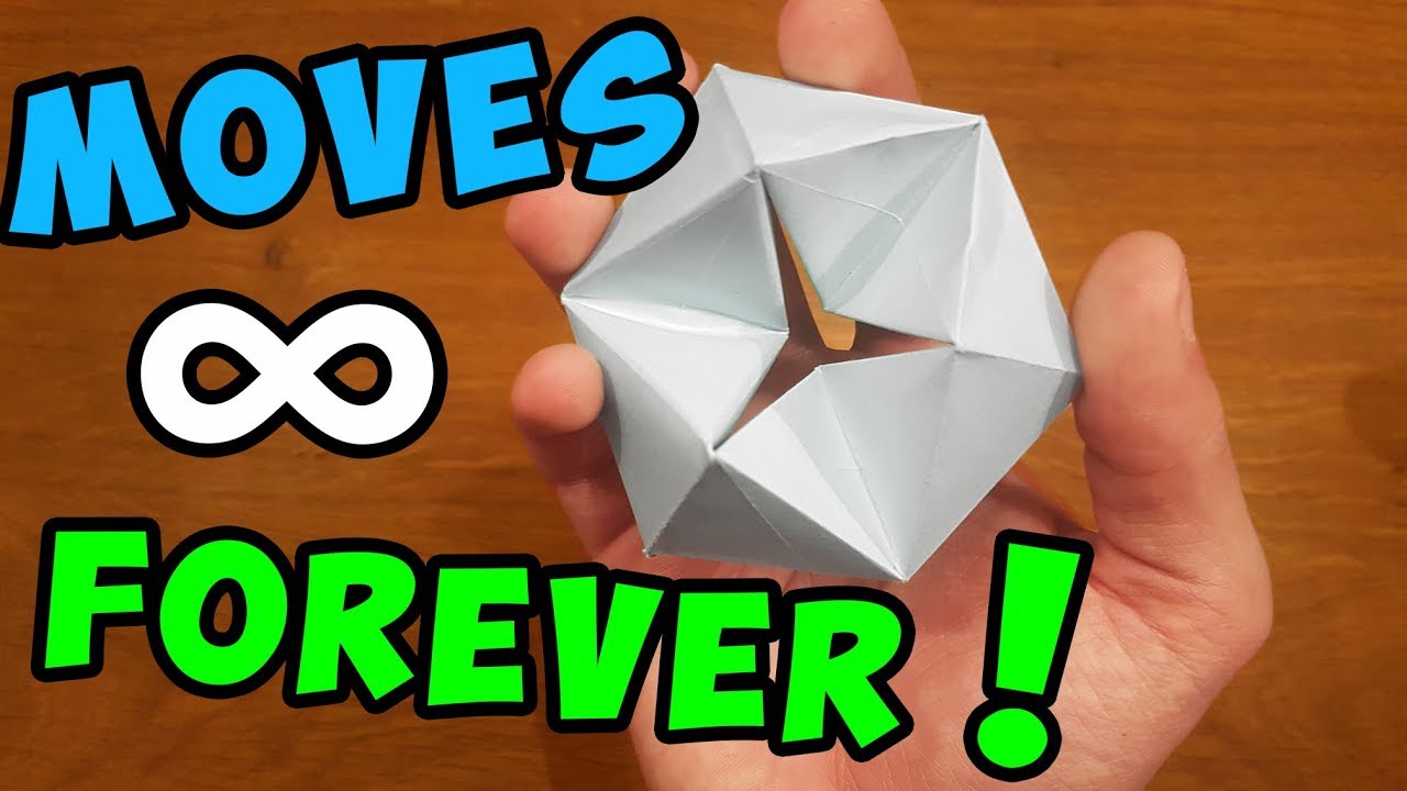 How To Make a Paper MOVING FLEXAGON Fun & Easy Origami YouTube