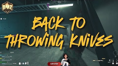 Femme Fatale: Return of the Throwing Knives - 1v3 | DMZ Building 21 #callofduty