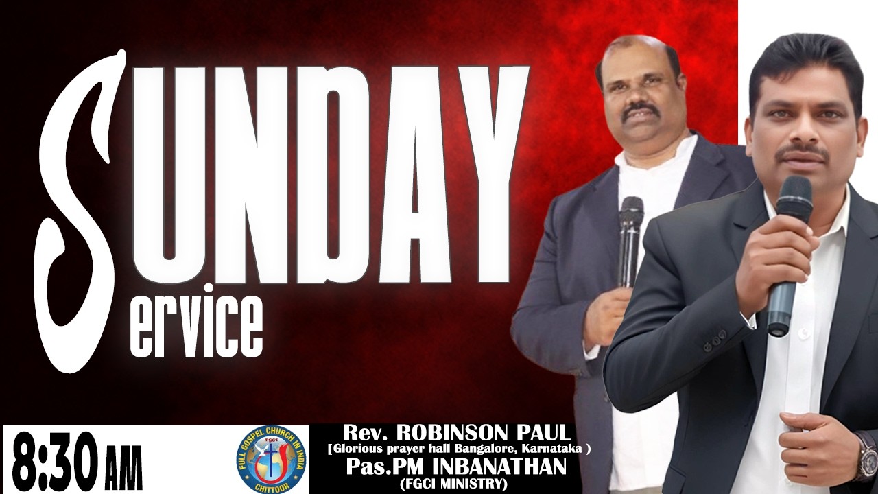 Sunday Service || 8:30 AM  || Feb 15 2026  || FGCI MINISTRY ||