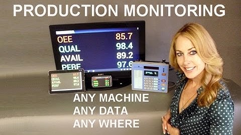 Production Monitoring and Reporting for All Types of Machines