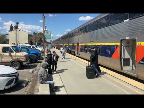 Amtrak San Joaquin Train #712 at Fresno Amtrak Station at Fresno ...