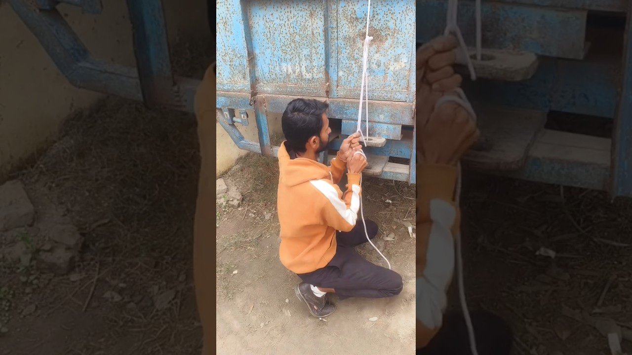 Advanced Rope Tension Setup for Truck, Trolley & Bike 