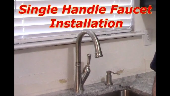 Install New Danze Kitchen Pull Out