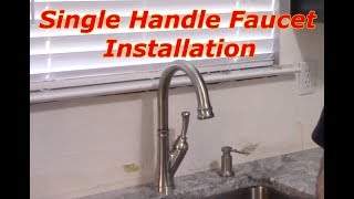 How To Remove And Replace A Kitchen Faucet