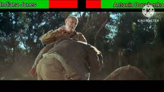 Indiana Jones vs Antonin Dovchenko with healthbars / Ant Pit Fight