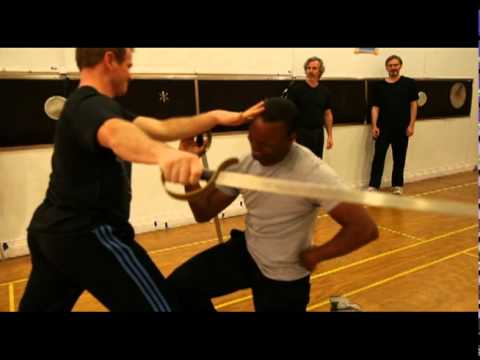 Stage Combat: John and Terrence Cutlass Fight