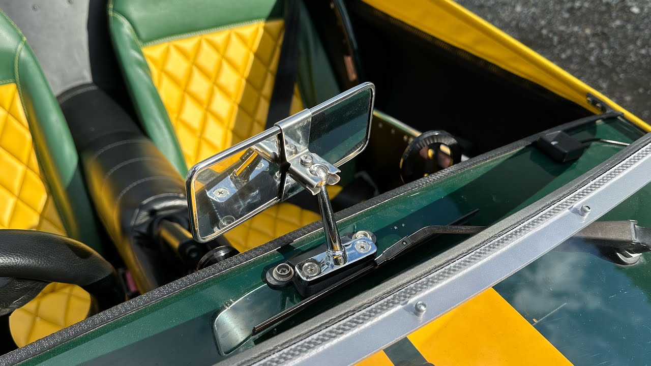 セブンや旧車にいい感じのセンターミラーを取り付けてみた#スーパー
