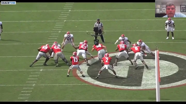 Former Georgia OL Coach Matt Luke - Duo Run Scheme
