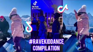 Techno ski kid - Rave toddler ski #2022  ❤️ - TikTok Compilation