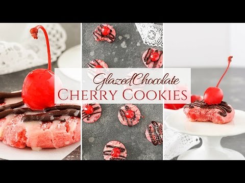 CHERRY SHORTBREAD COOKIES