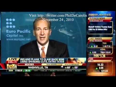 11/24/2010 Peter Schiff : The Irish Should Default On Their Debt, Not Become Enslaved By Bankers