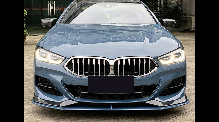 BMW 8 Series G14 G15 G16 840i M Sport M850i Dry Carbon Fiber Front Bumper Air Scoops Vents ML-1587
