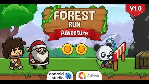 Forest Run Adventure - Runner Game Android Studio Project with AdMob Ads + Ready to Publish