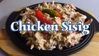 PAANO GUMAWA NG MADALIANG RECIPE NG CHICKEN SISIG/SIMPLENG ULAM PERO MASARAP