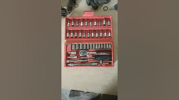FAB Innovations 46 in 1 Pcs Tool Kit & Screwdriver and Socket Set Multi Purpose Combination Tool