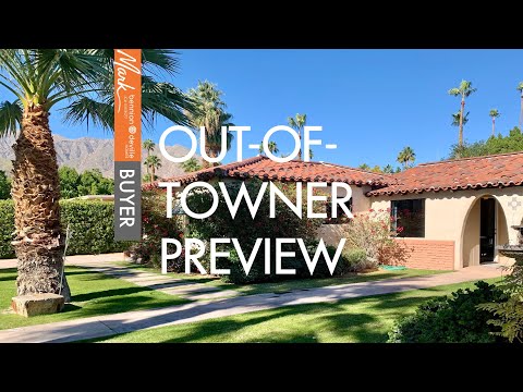 Palm Spring House for Sale | Out-of-Towner Preview 342 W Via Sol | Mark Gutkowski Realtor