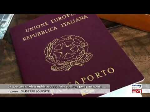 14/04/23 - La questura di Alessandria, raddoppia le aperture per i passaporti