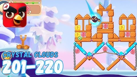 Angry Birds Journey: Levels 201-220 (Crystal Clouds) Gameplay - Part 11