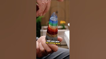 How I Built Chakra Orgonite From Scratch (Orgone Energy Explained) #shorts