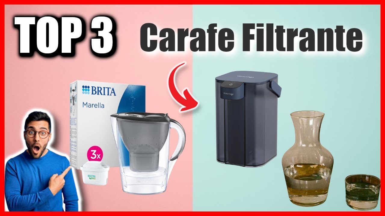 TOP 3 : MEILLEUR CARRAFE D'EAU 2024