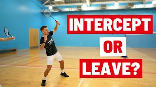 7 Rules For Intercepting Shots At The Net In Badminton