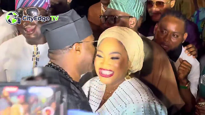 FEMI ADEBAYO AT OGA BELLO 60 YEARS ON STAGE & HER EXCELLENCY MOVIE PREMIERE