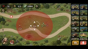 WWII Defense: RTS Army TD Game (mobile) Level 27 (Easy)