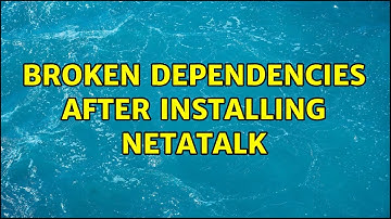 Ubuntu: Broken dependencies after installing netatalk