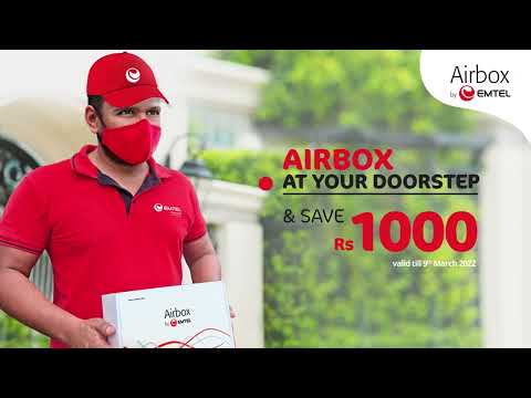 Get your Emtel Airbox Postpaid now ! ?