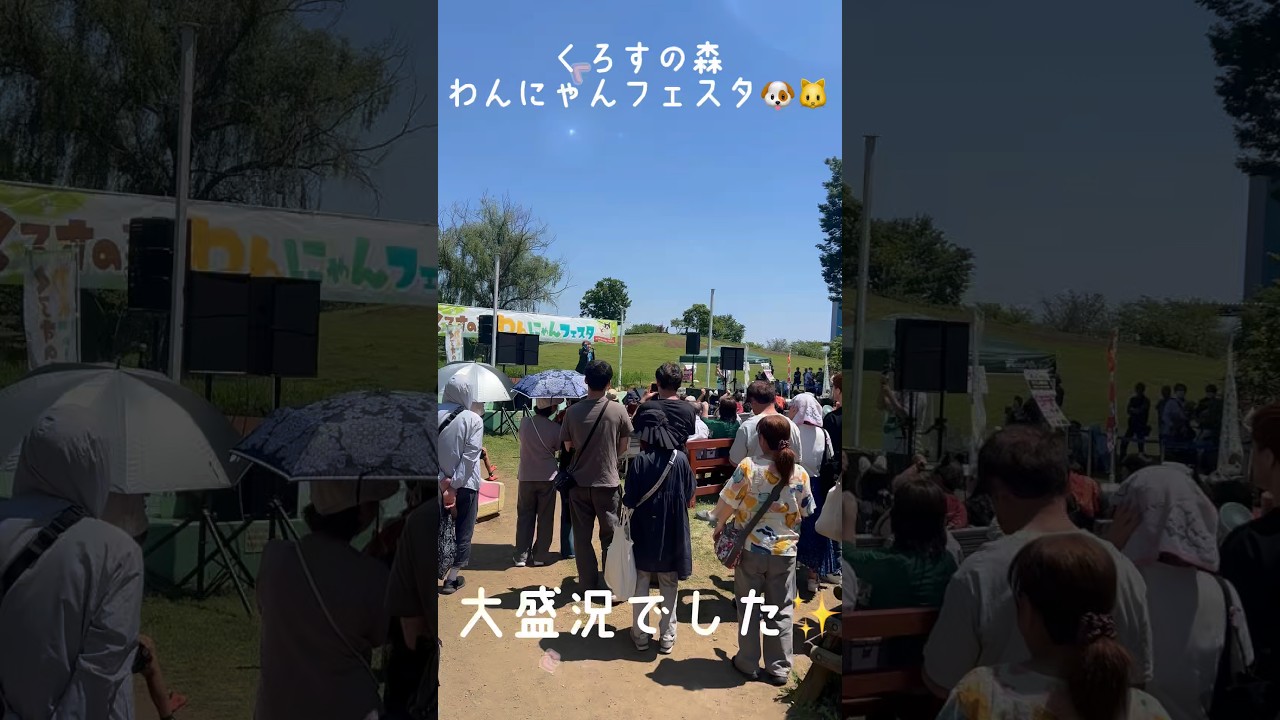 【Part1】昨日はくろすの森わんにゃんフェスタ2026 にご来場いただきありがとうございました🐶🐱🌸 #わんにゃんフェスタ #ペット #犬のいる暮らし #猫のいる暮らし