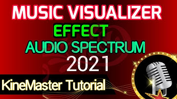 MUSIC VISUALIZER | How to Make Audio Spectrum with KineMaster | How to make Audio Spectrum Easily |
