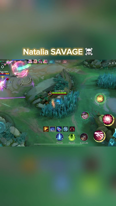 Natalia SAVAGE ☠️ | Mobile Legends: Bang Bang