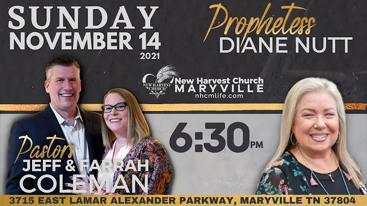 Special Guest: Prophetess Diane Nutt || November 1...