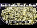 Family Breakfast, Lunch or Dinner for Only $4.86 – Eating On a Budget – The Wolfe Pit