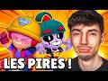 J'ai JOUÉ les PIRES BRAWLERS de BRAWL STARS